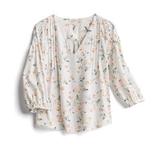Light great floral blouse